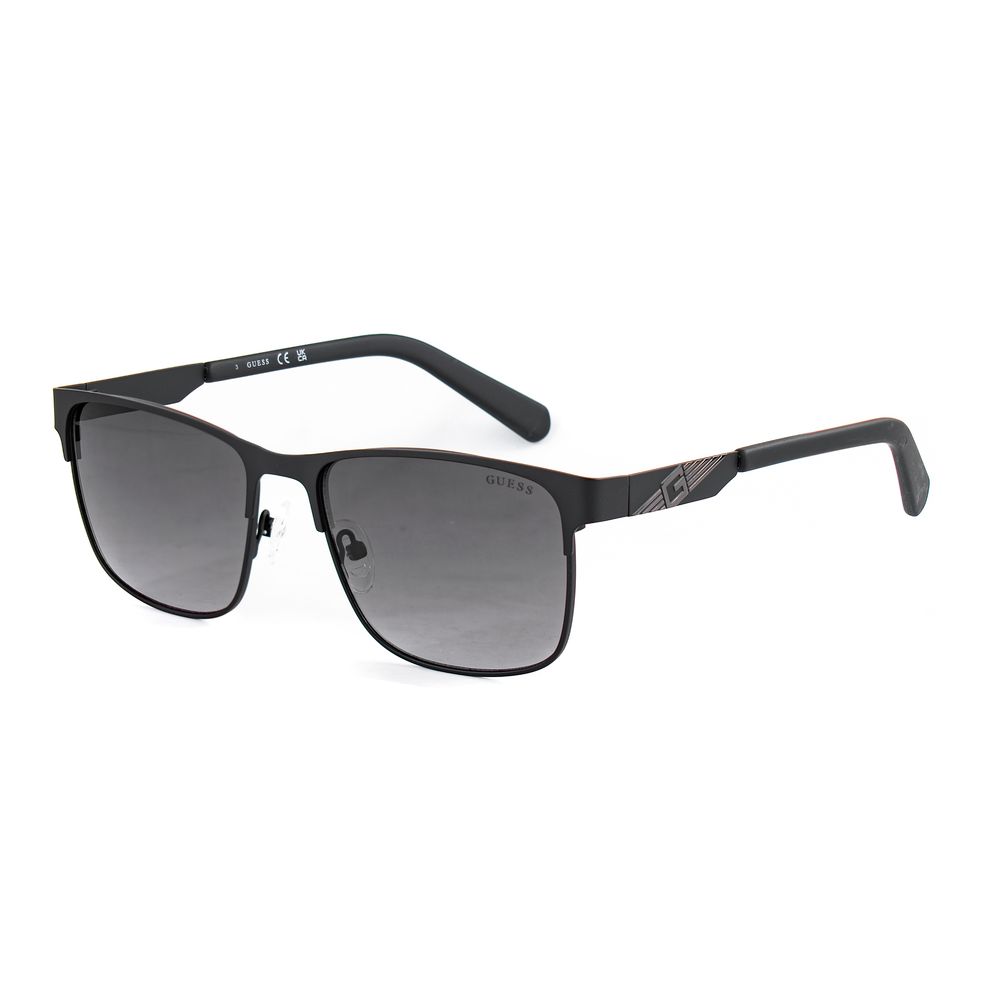 Guess Black Metal Sunglasses - Allority