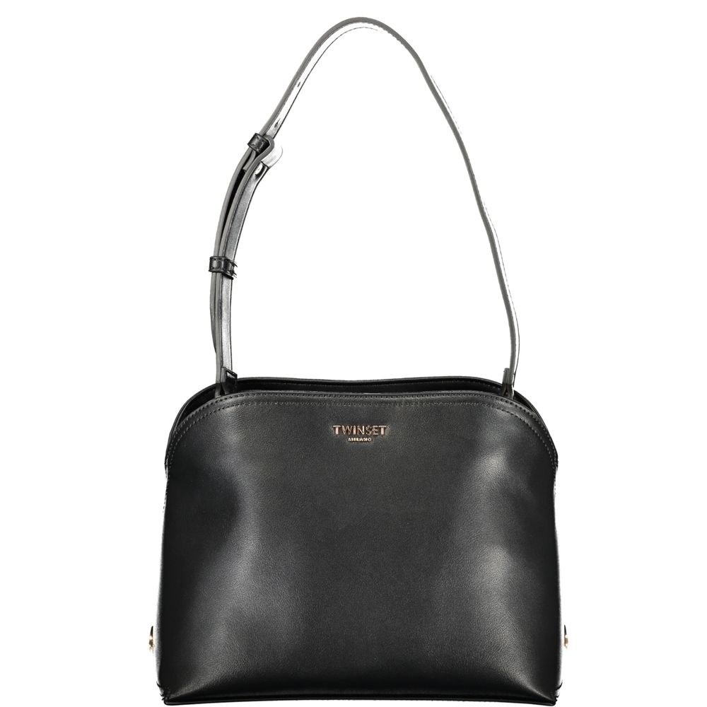 Twinset Black Polyurethane Women's Handbag - Allority