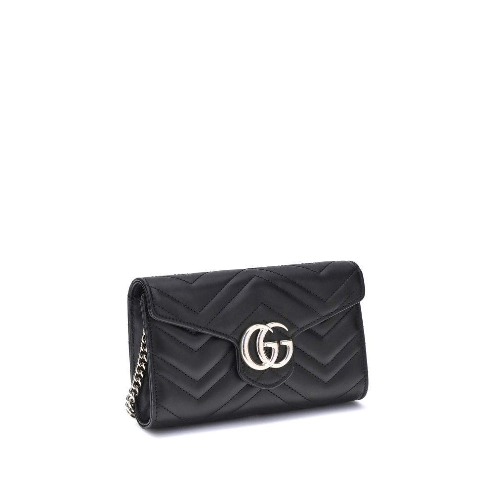 Gucci Black Calf Leather Bos Taurus Shoulder Bag - Allority
