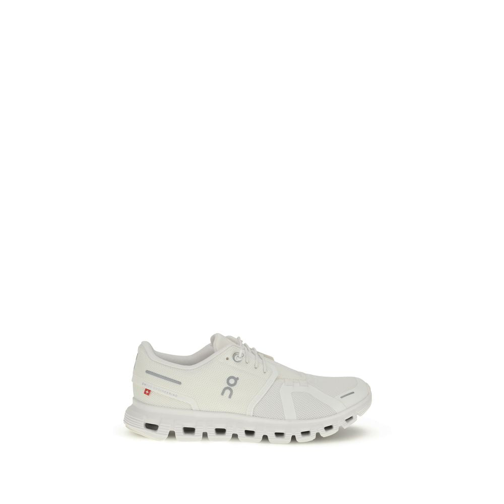 ON White Recycled Polyester Athletic Sneakers - Allority