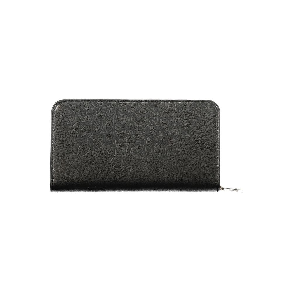 Desigual Nero Poliuretano Woman Wallet
