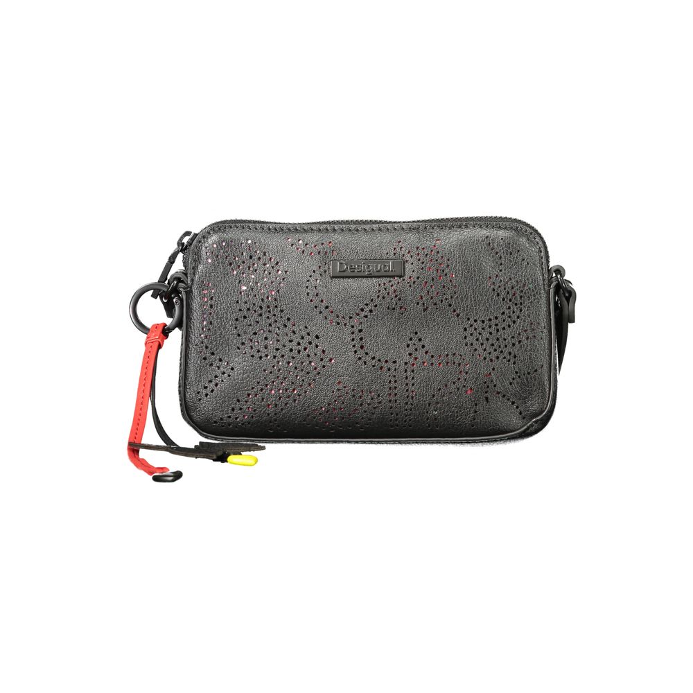 Desigual Nero Poliuretano Woman Bag