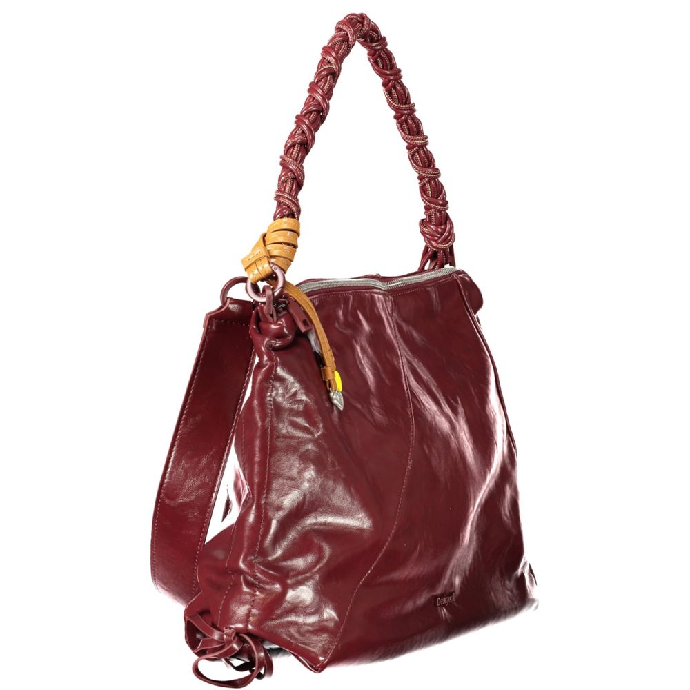 Desigual Burgundy Polyurethane Women Handbag