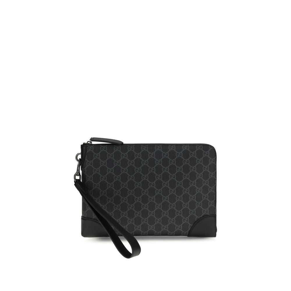 Gucci Black Fabric Wallet
