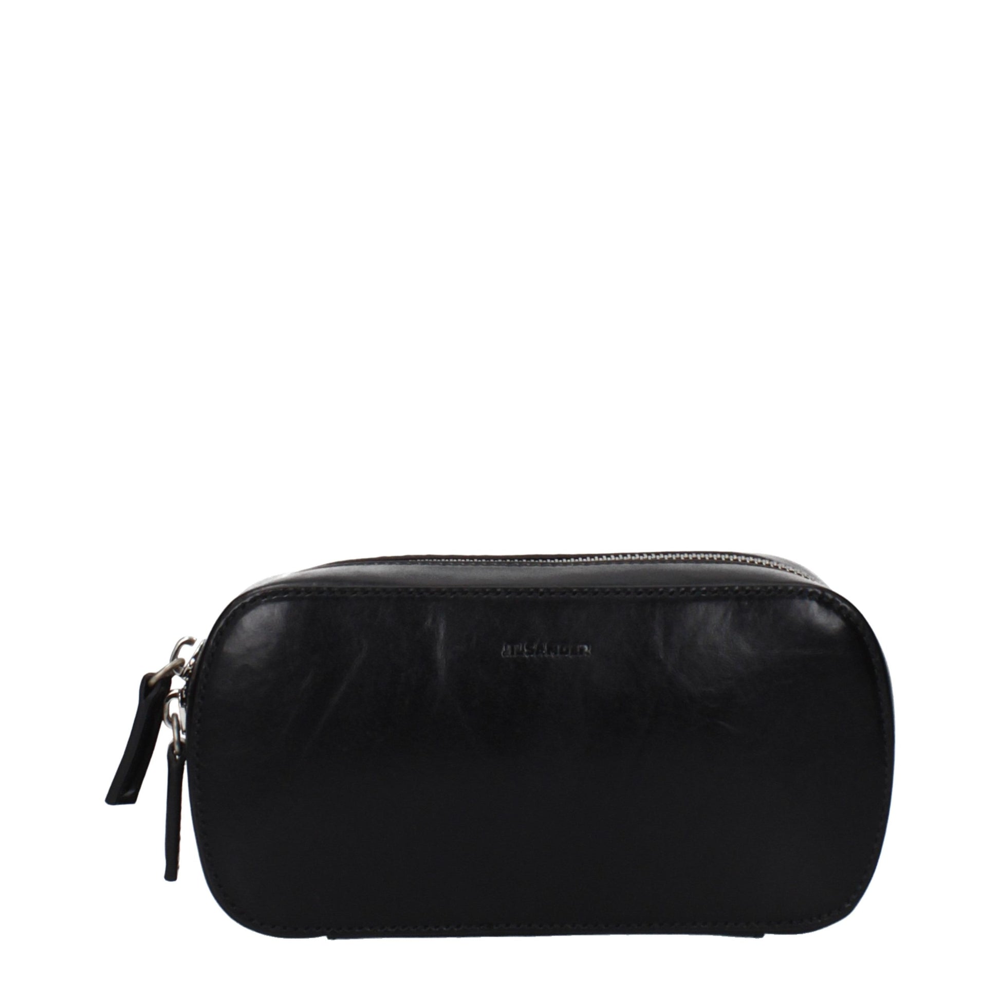 Jil Sander Black Leather Crossbody Bag