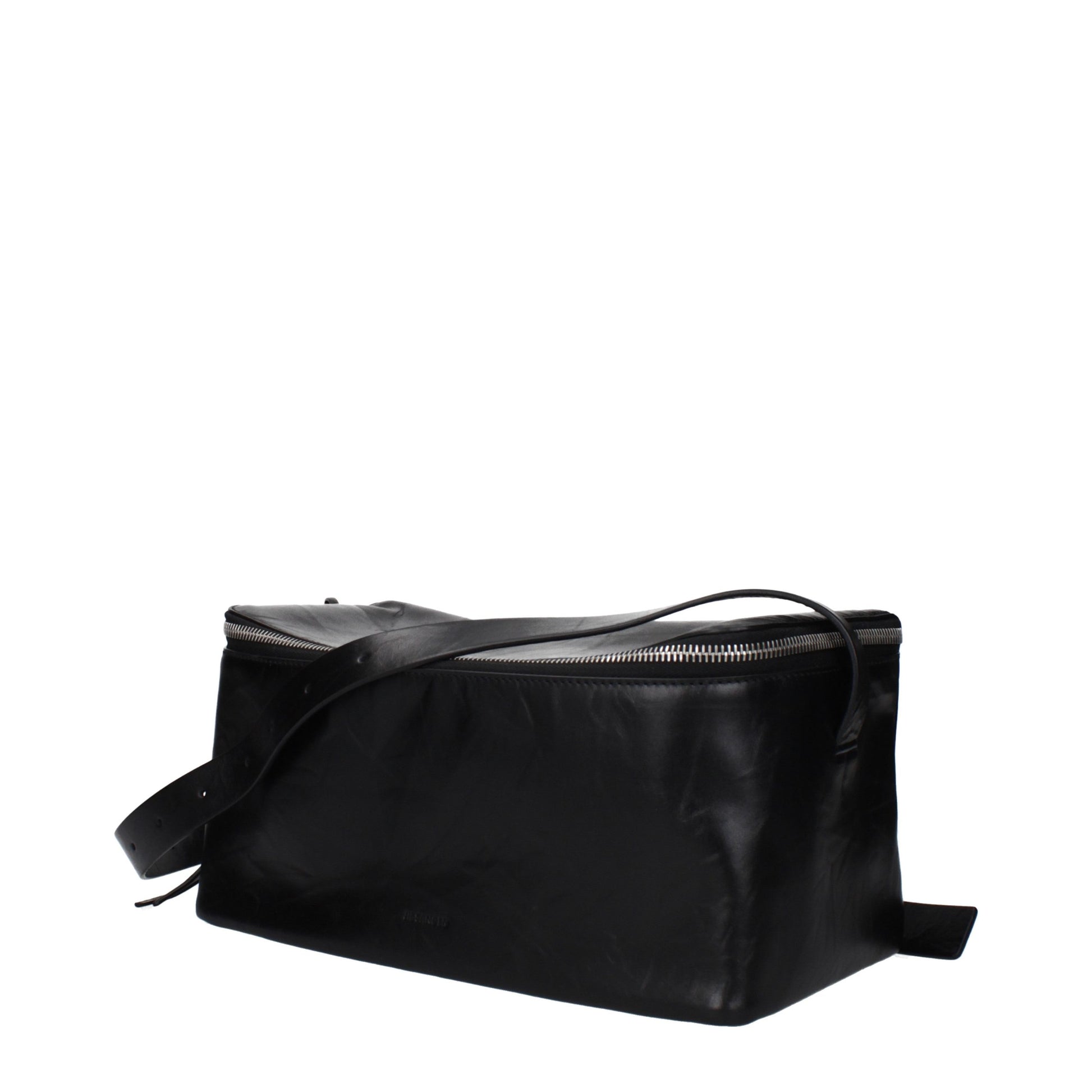Jil Sander Black Leather Crossbody Bag
