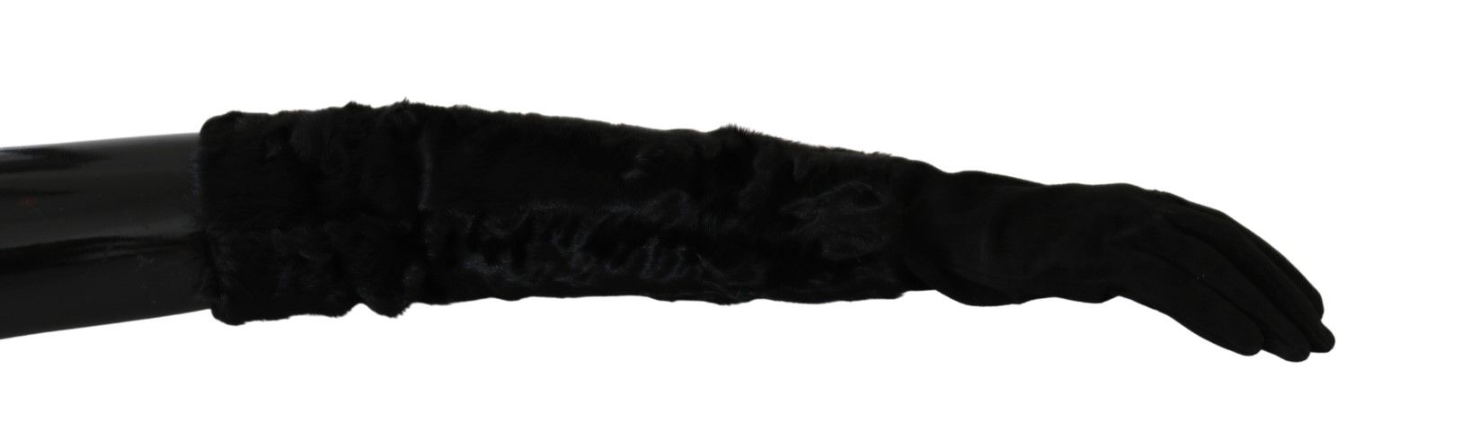Dolce &amp; Gabbana Elegante, ellenbogenlange Wildlederhandschuhe