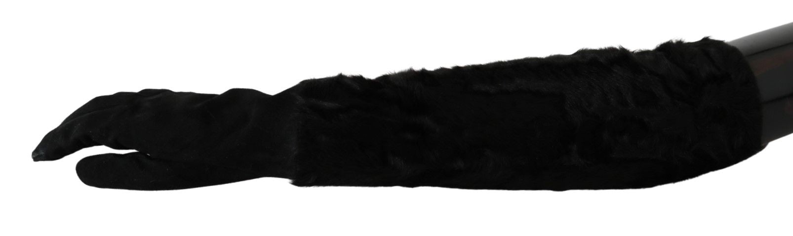 Dolce &amp; Gabbana Elegante, ellenbogenlange Wildlederhandschuhe