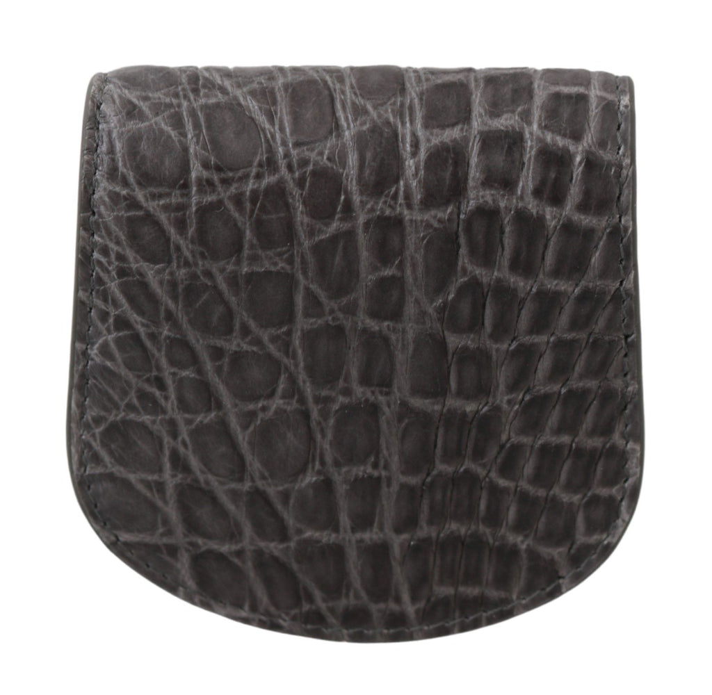 Dolce &amp; Gabbana – Exotic Grey – Kondometui aus Leder