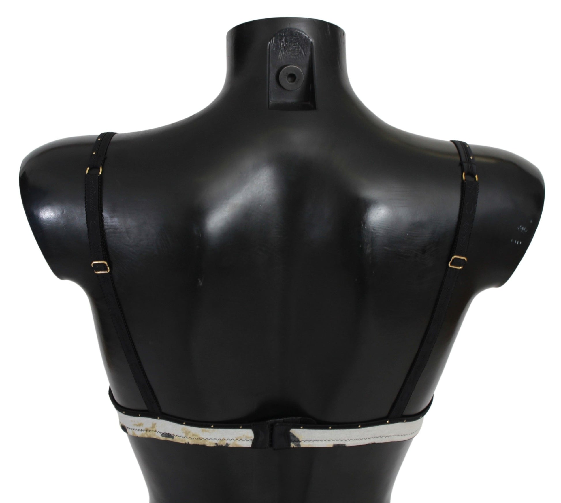 Just Cavalli – Eleganter weißer Push-Up-BH mit Logodetails