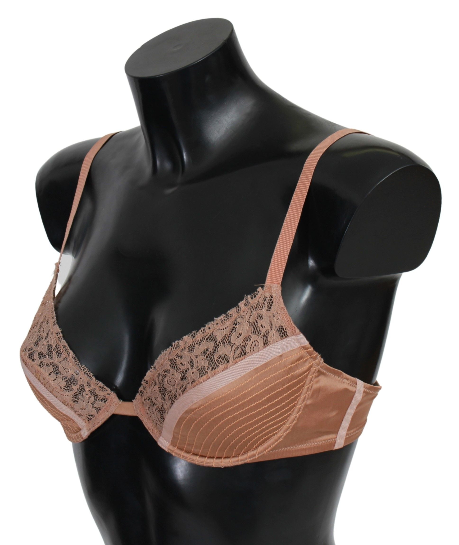 Ermanno Scervino Eleganter Push-up-BH aus Spitze in Nude
