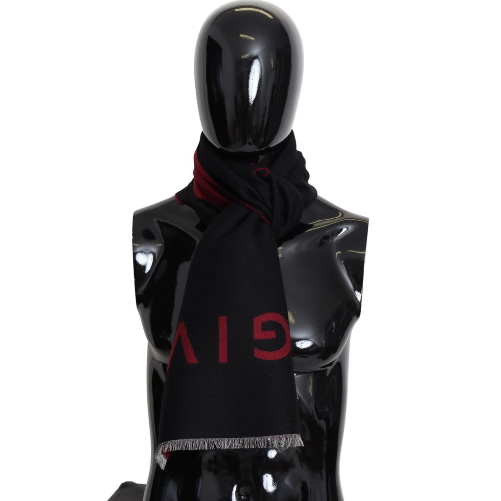 Eleganter Unisex-Schal aus Woll-Seidenmischung von Givenchy