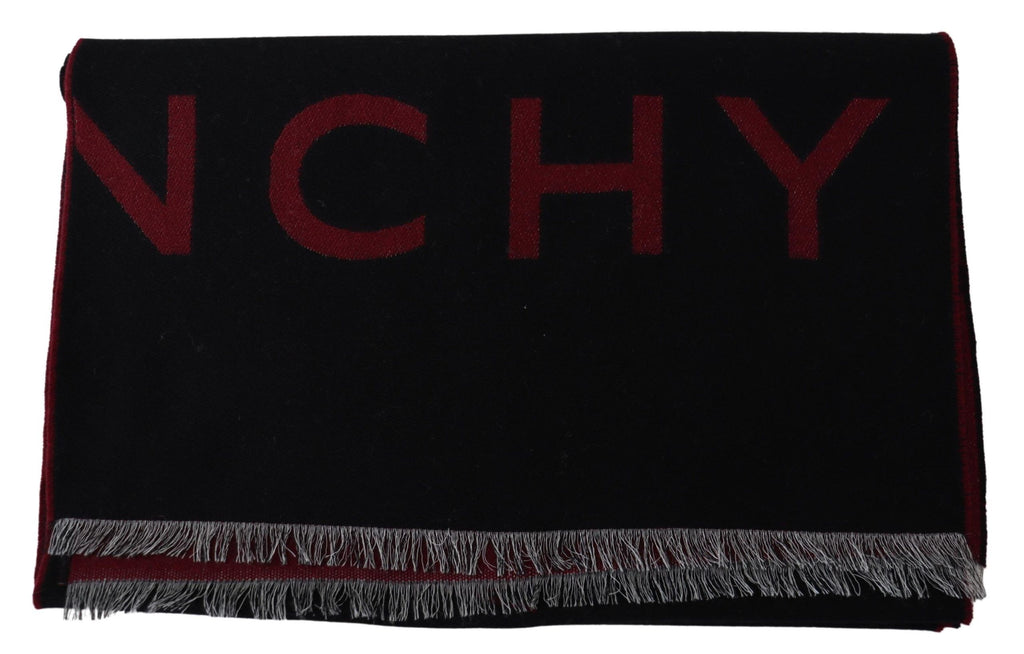 Eleganter Unisex-Schal aus Woll-Seidenmischung von Givenchy