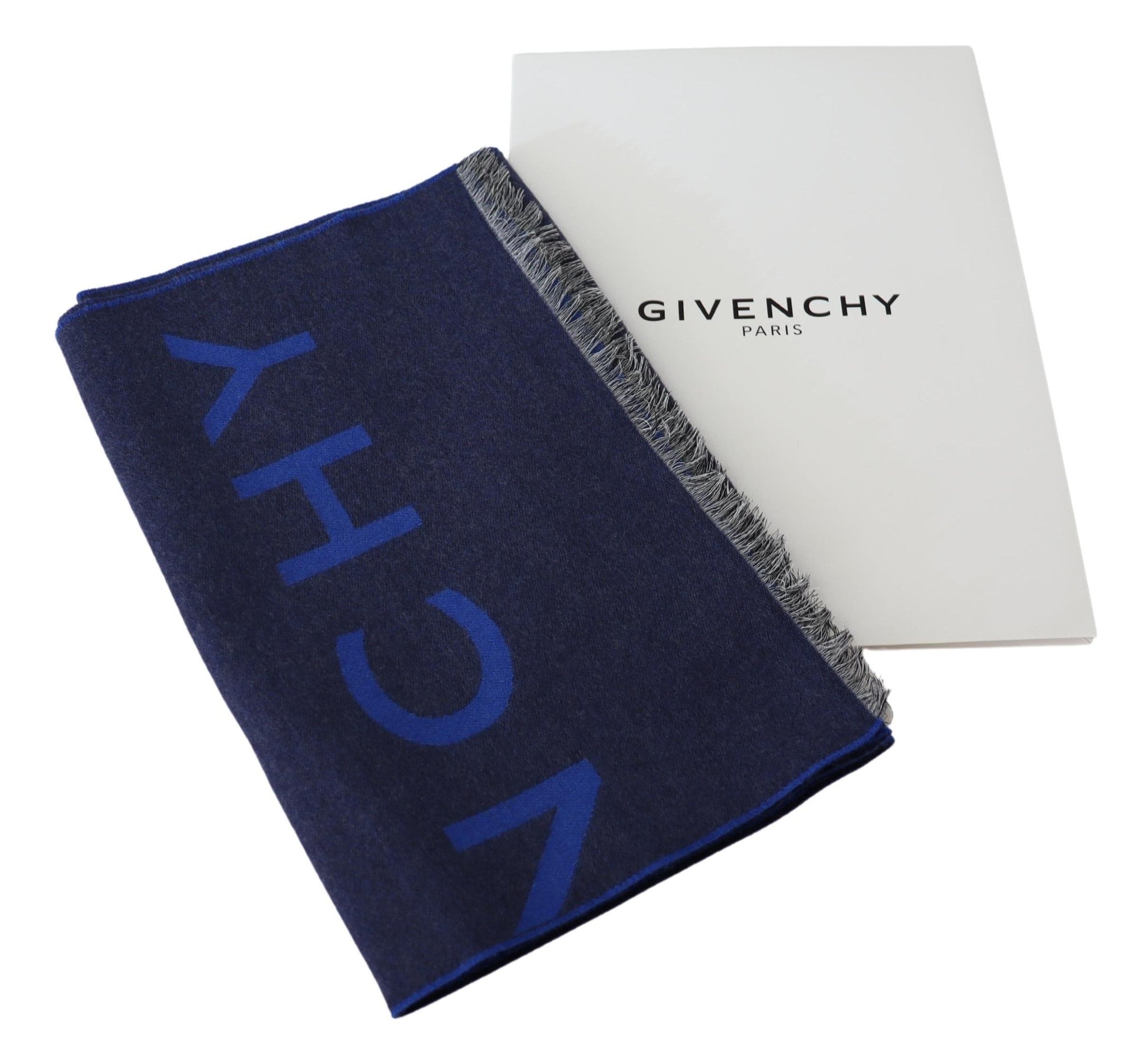 Eleganter Unisex-Schal aus Woll-Seidenmischung von Givenchy