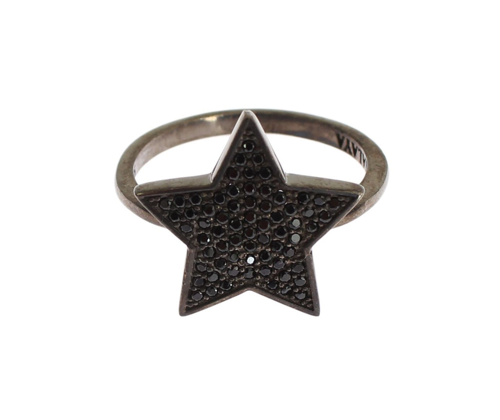 Nialaya – Exquisiter Ring aus Sterlingsilber mit Zirkonia-Kristallen