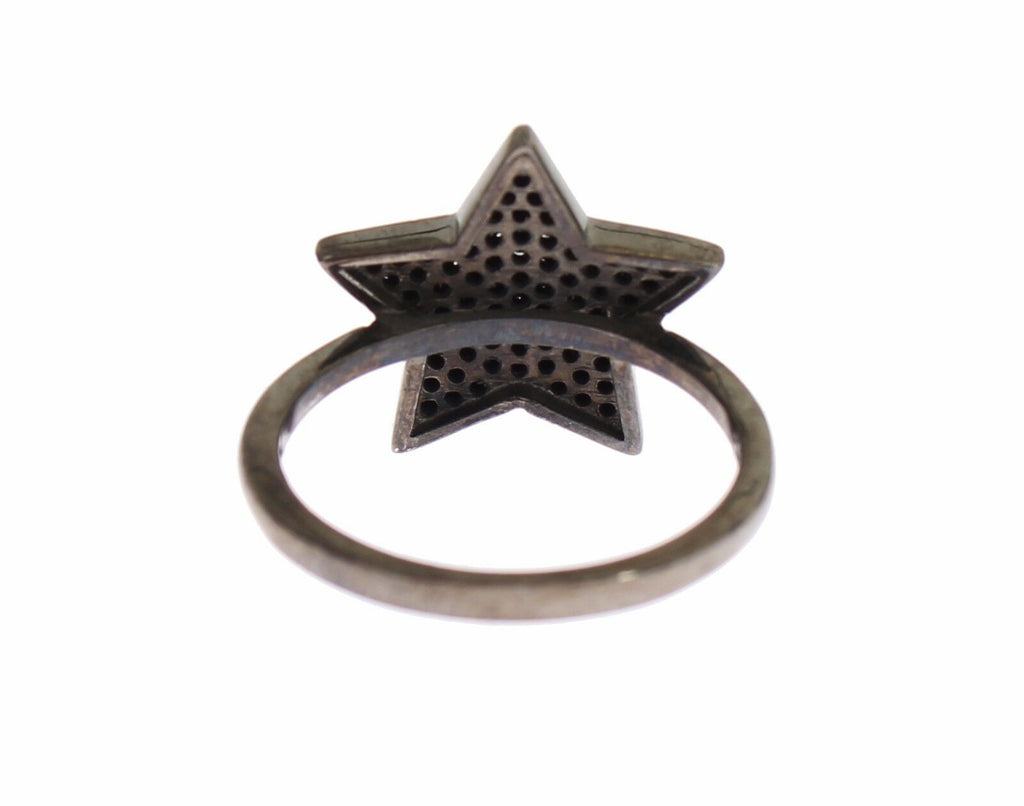 Nialaya – Exquisiter Ring aus Sterlingsilber mit Zirkonia-Kristallen