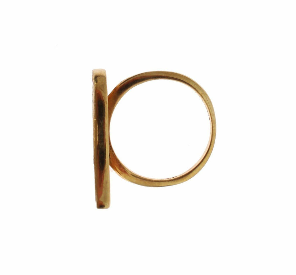 Nialaya – Glamouröser, vergoldeter Ring mit Kristallen