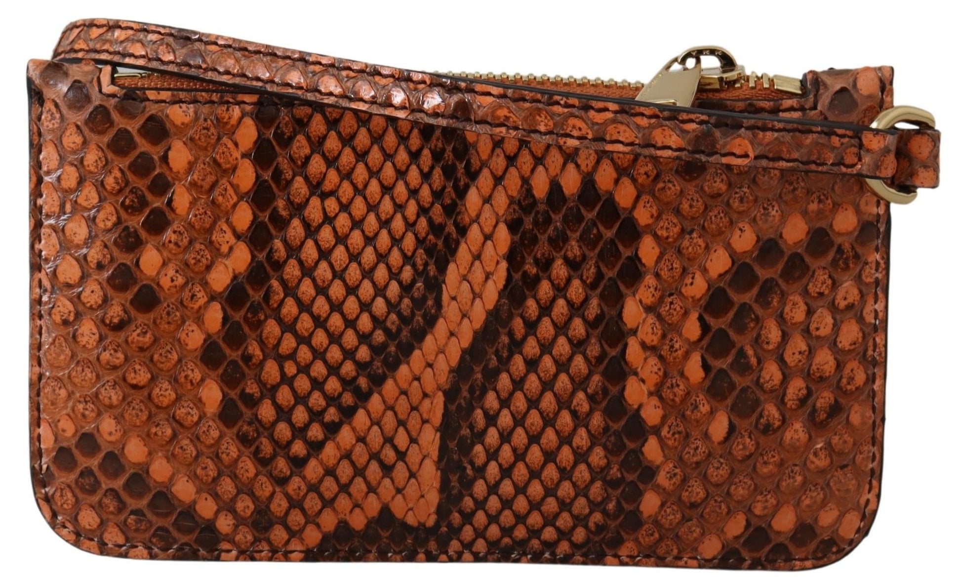 Dolce &amp; Gabbana Elegantes Lederarmband mit Pythonmuster