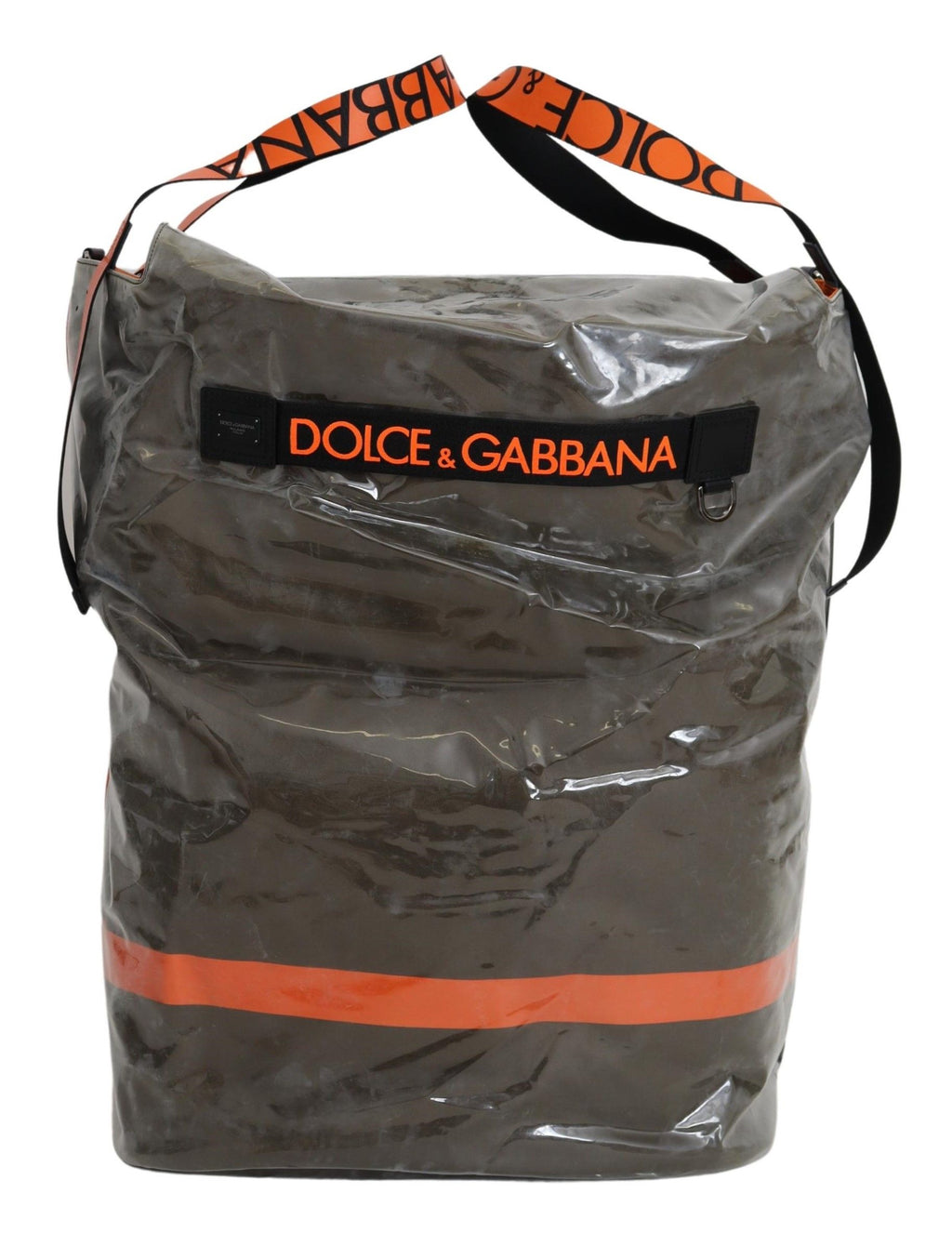 Dolce &amp; Gabbana Baumwolle Herren Große Stoff Grün Einkaufstasche