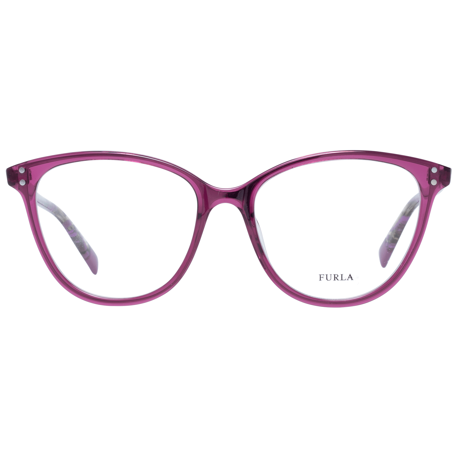 Furla – Elegante Cat-Eye-Brille in Lila für Damen