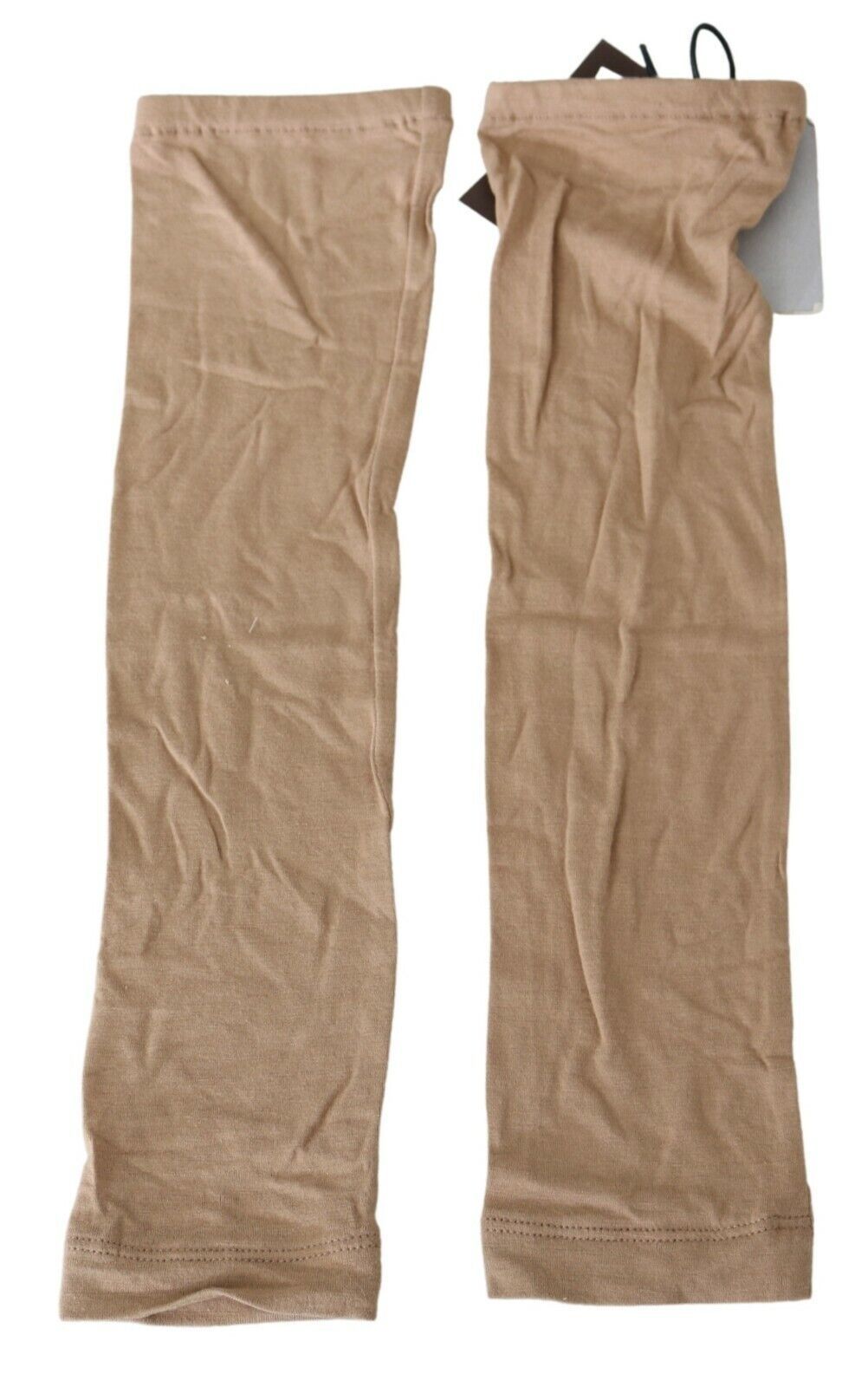 Scervino Street Beige Gestrickte Armstulpen