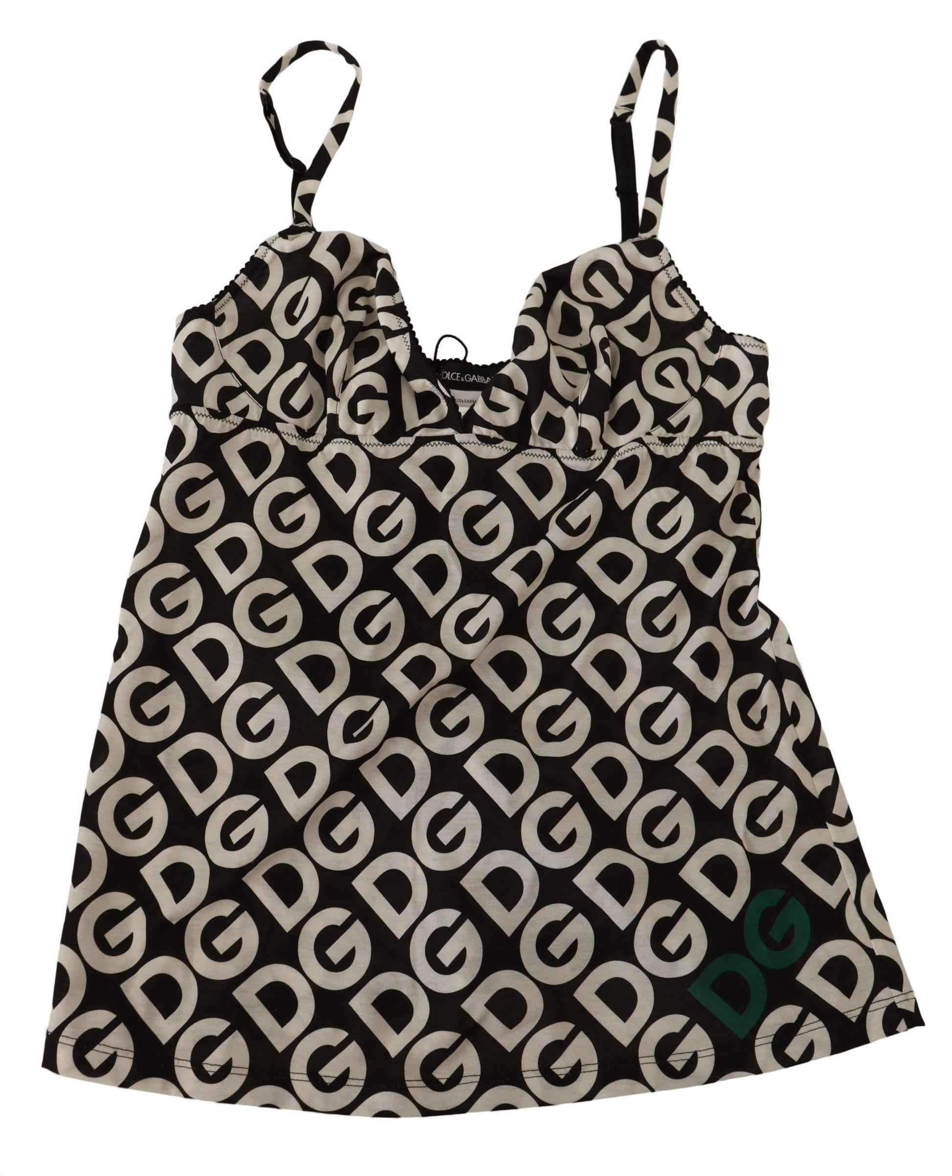 Dolce &amp; Gabbana – Schickes Camisole-Tanktop mit Logo-Print
