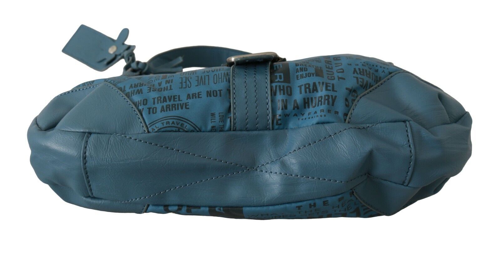 WAYFARER Schicke Schultertasche aus blauem Stoff – Perfekt für alltägliche Eleganz