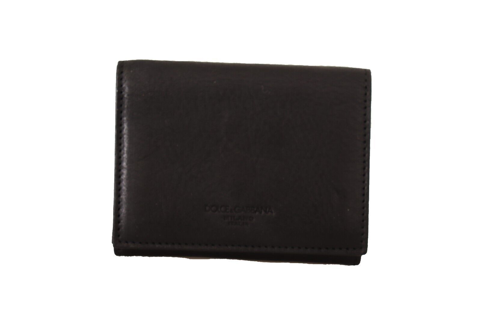 Dolce &amp; Gabbana Elegantes dreifach faltbares Multi-Kit-Accessoire aus Leder