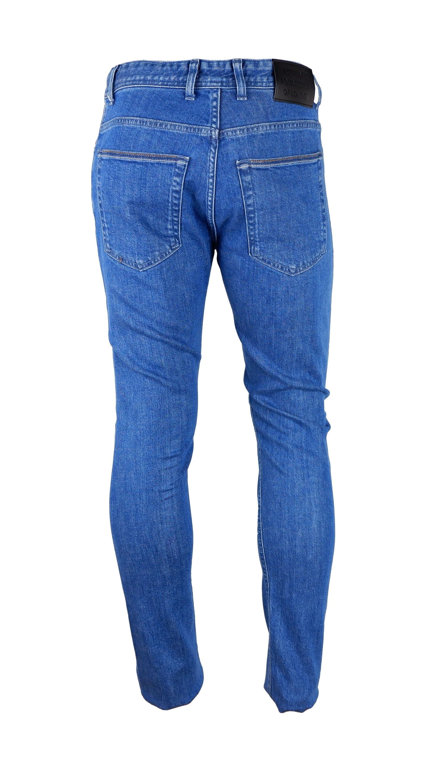 Aquascutum Blaue Baumwolljeans für Herren