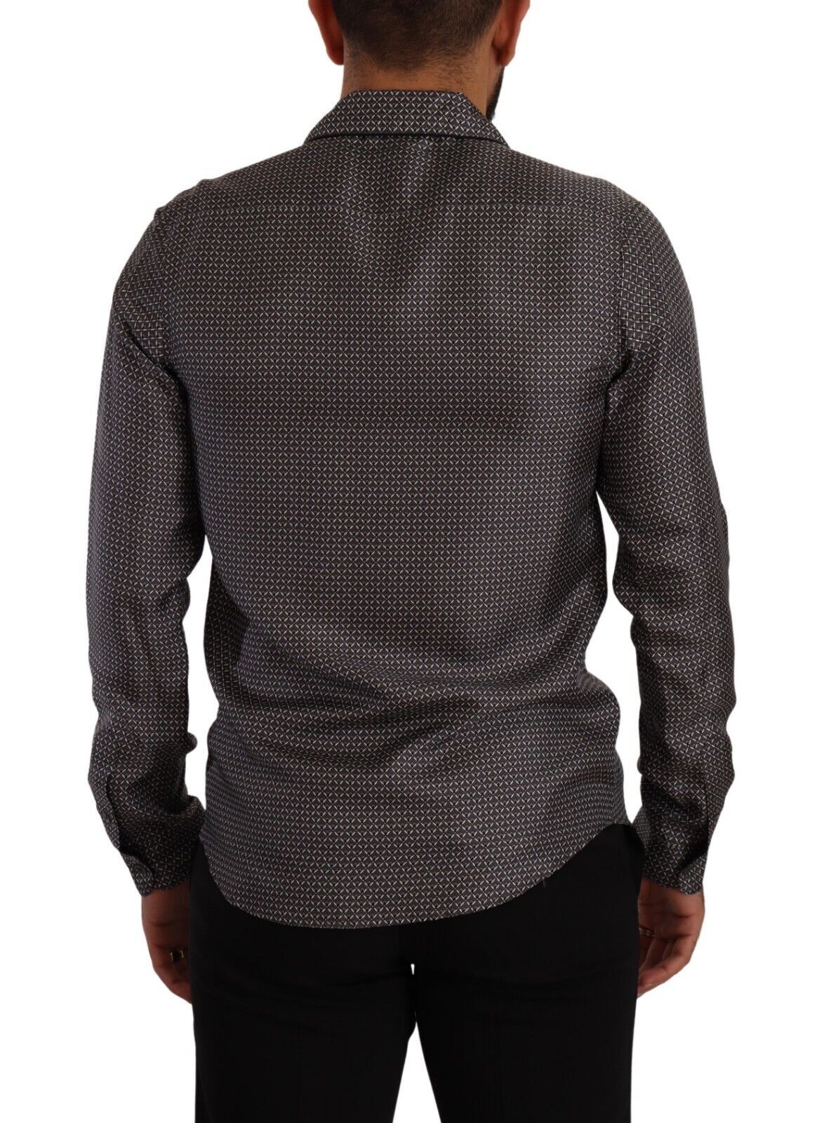 Dolce &amp; Gabbana Elegantes Button-Down-Hemd aus Seide