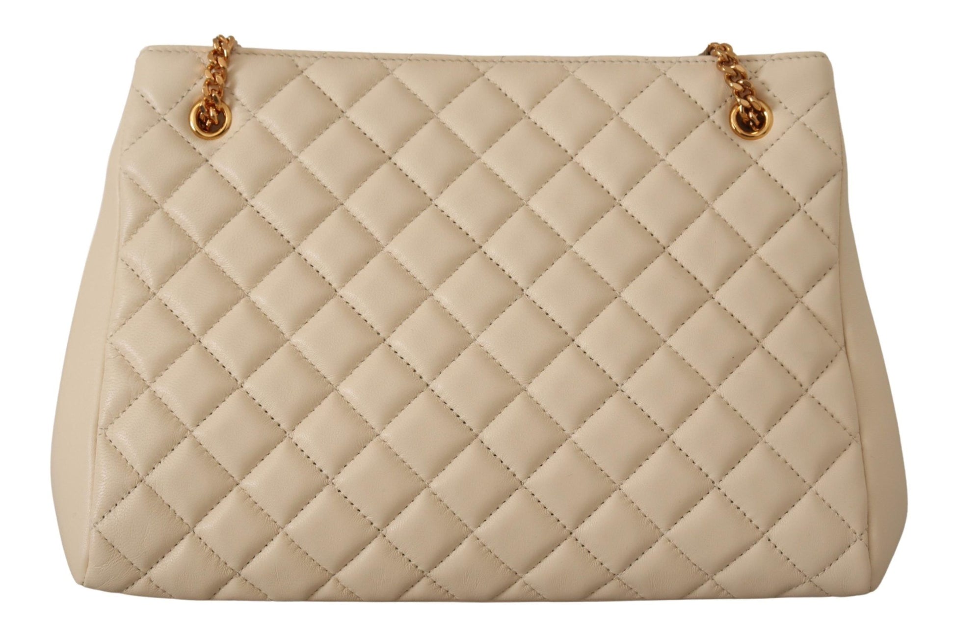 Versace Elegante gesteppte Tragetasche aus Nappaleder