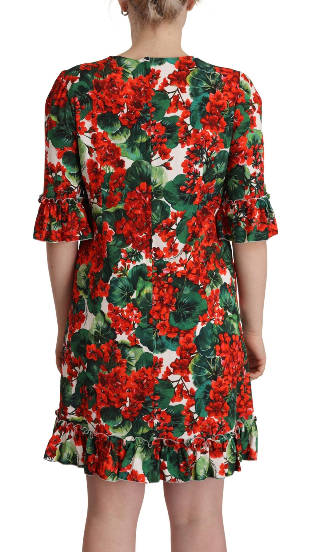 Dolce &amp; Gabbana – Mini-Enchanment-Kleid mit Blumenmuster