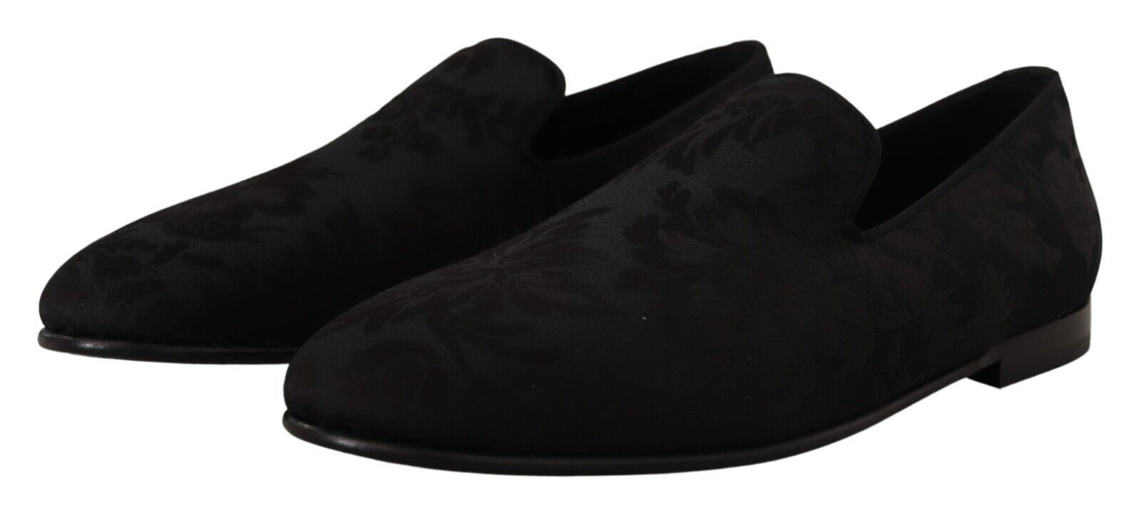 Dolce &amp; Gabbana – Elegante Slipper-Flats aus Jacquard