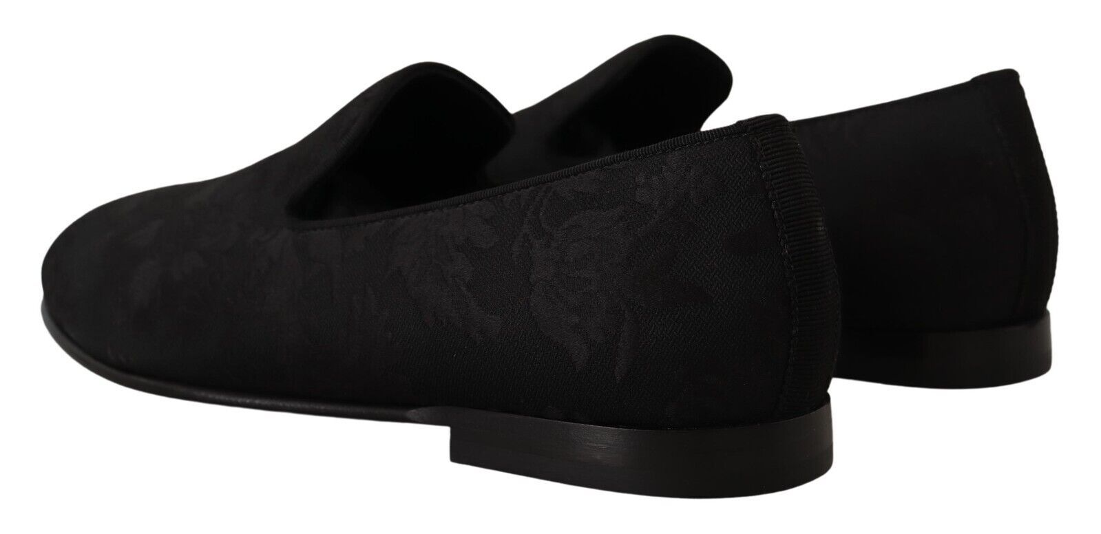 Dolce &amp; Gabbana – Elegante Slipper-Flats aus Jacquard