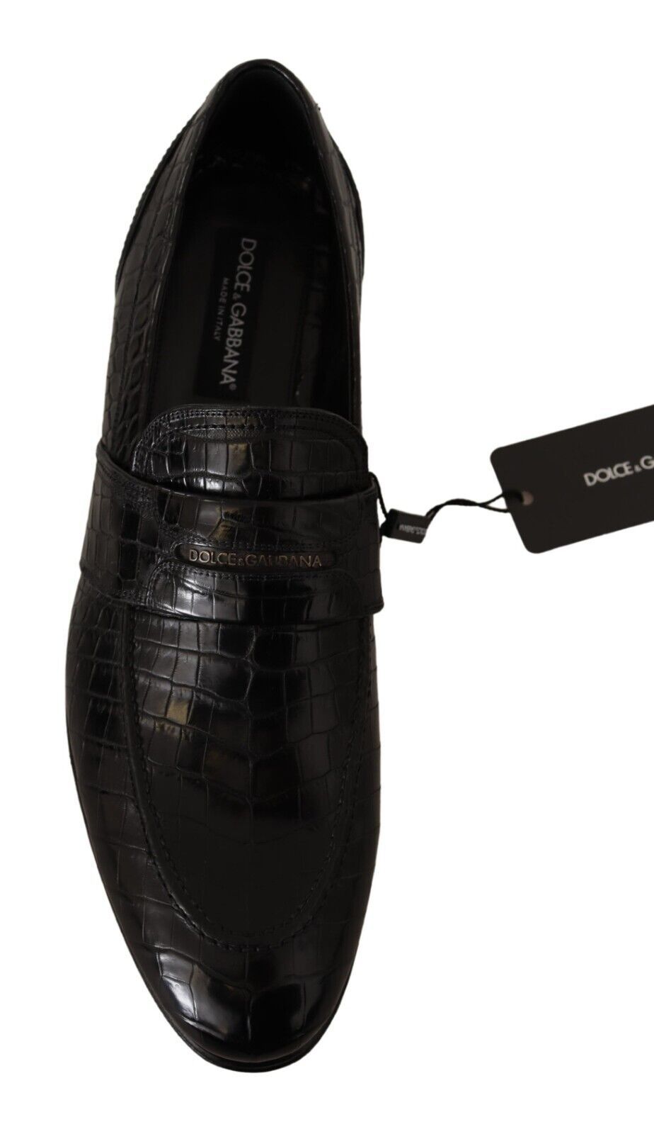Dolce &amp; Gabbana Elegante Mokassins aus Krokodilleder