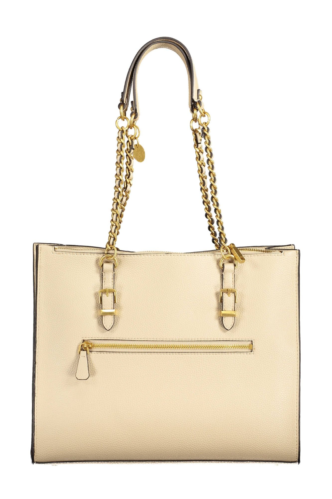 Guess Jeans Beige Polyethylen Damen Handtasche