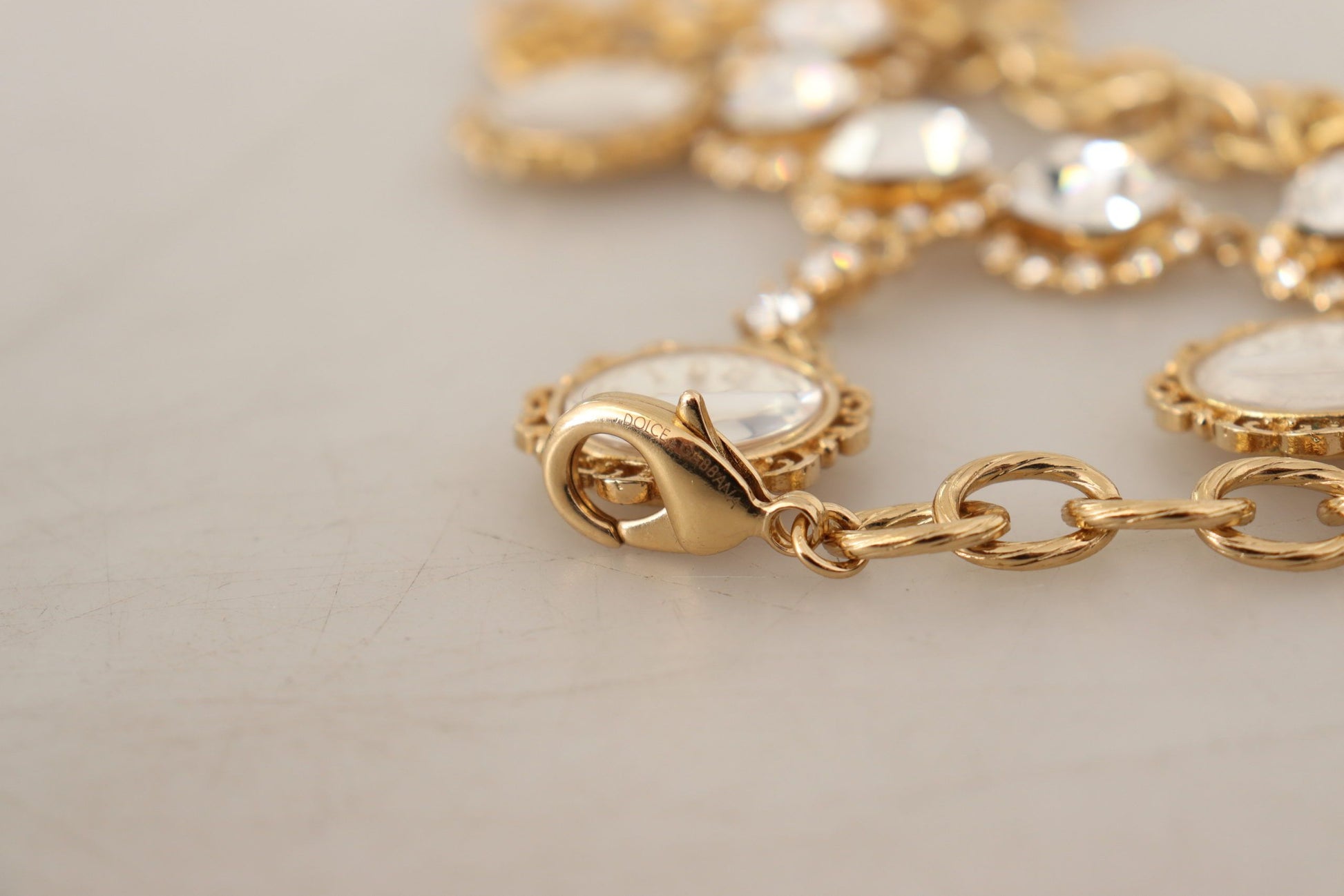 Dolce &amp; Gabbana Elegante zeitlose Statement-Halskette