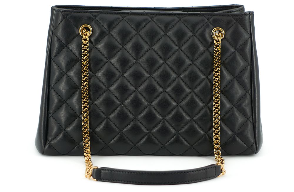 Versace – Elegante, gesteppte Tragetasche aus Nappaleder