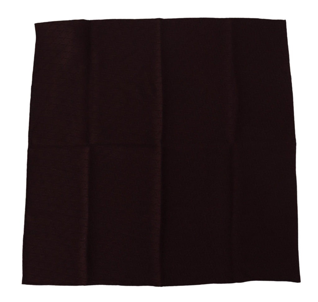 Dolce &amp; Gabbana Eleganter quadratischer Herrenschal aus Seide