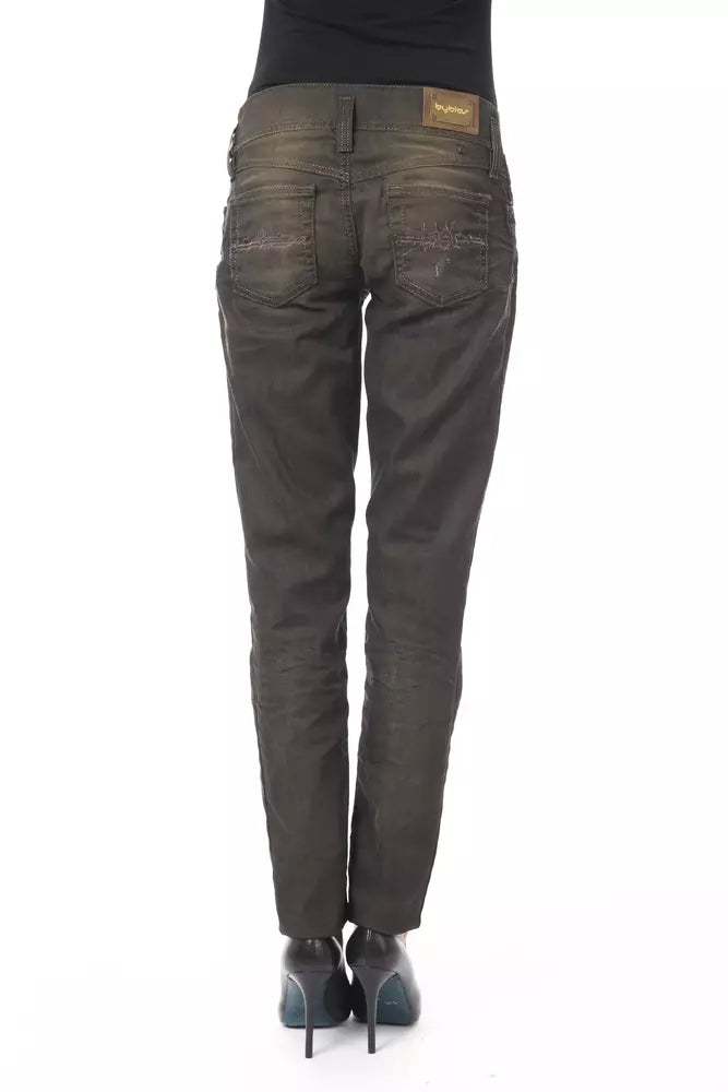 BYBLOS Schwarze Baumwolljeans für Damen
