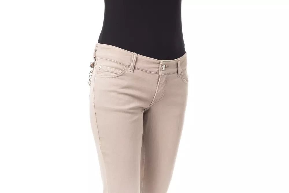 BYBLOS Beige Baumwolle Damen Hose
