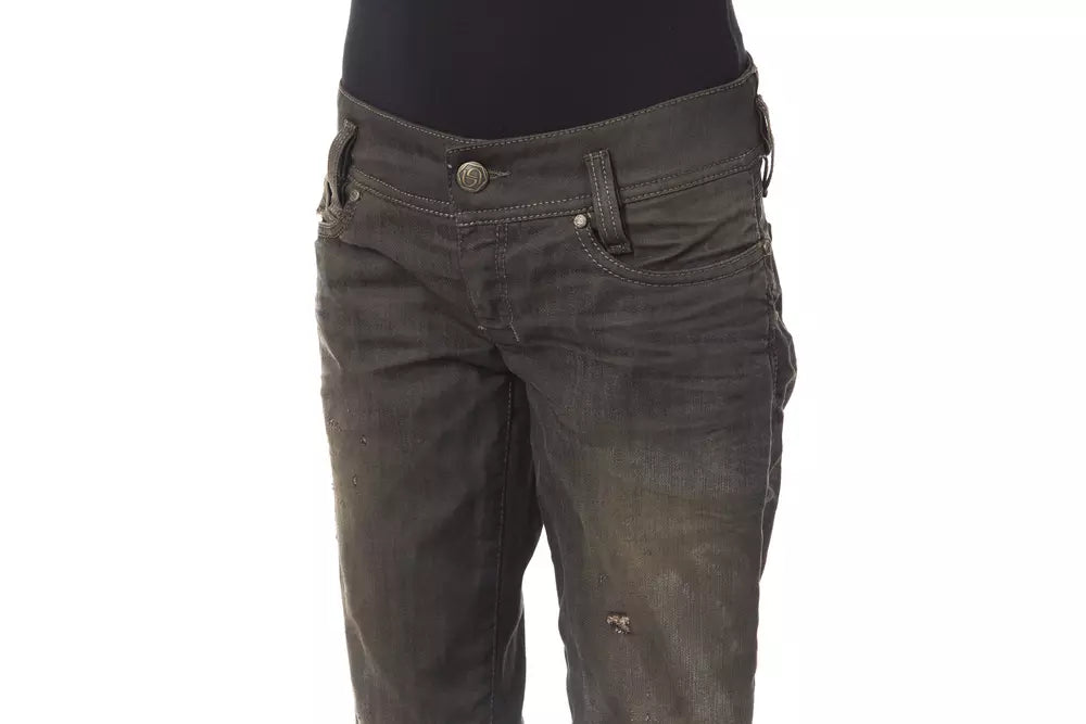 BYBLOS Schwarze Baumwolljeans für Damen
