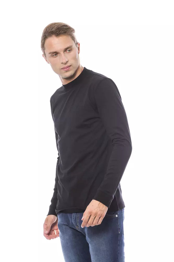 Verri Schwarzer Baumwollpullover für Herren
