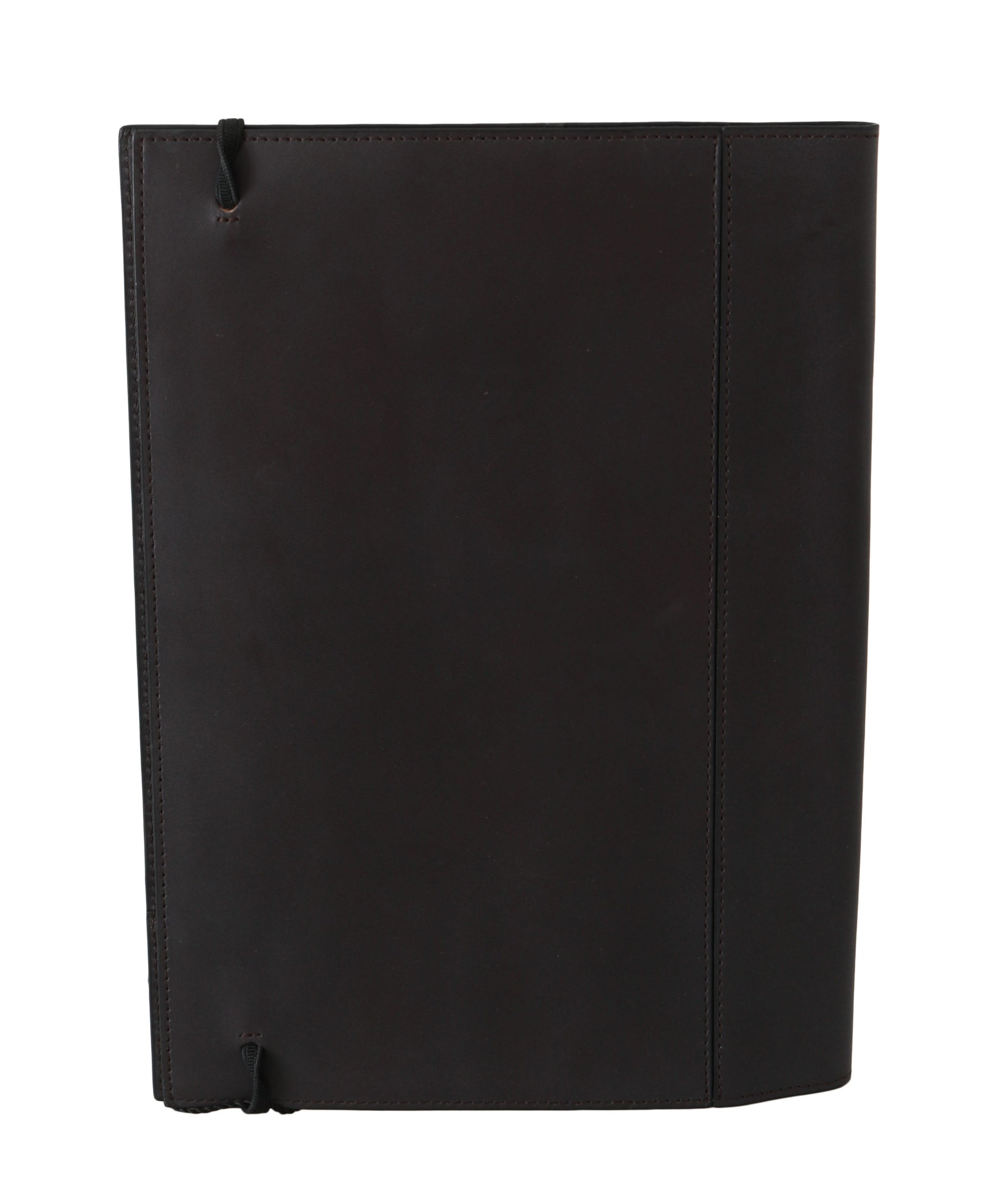 AG Spalding &amp; Bros. Schwarzes Leder-Reiseportemonnaie mit zweifacher Faltschließe und Logo