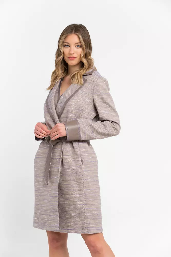 Trussardi Beige Baumwollmantel für Damen