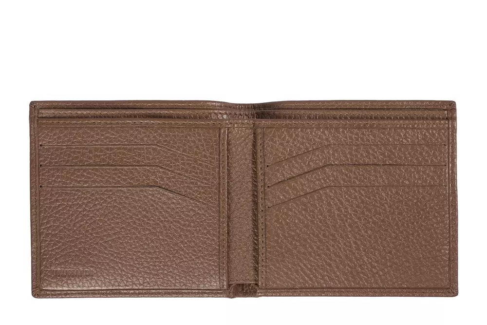 Trussardi Herren Geldbörse aus braunem Leder