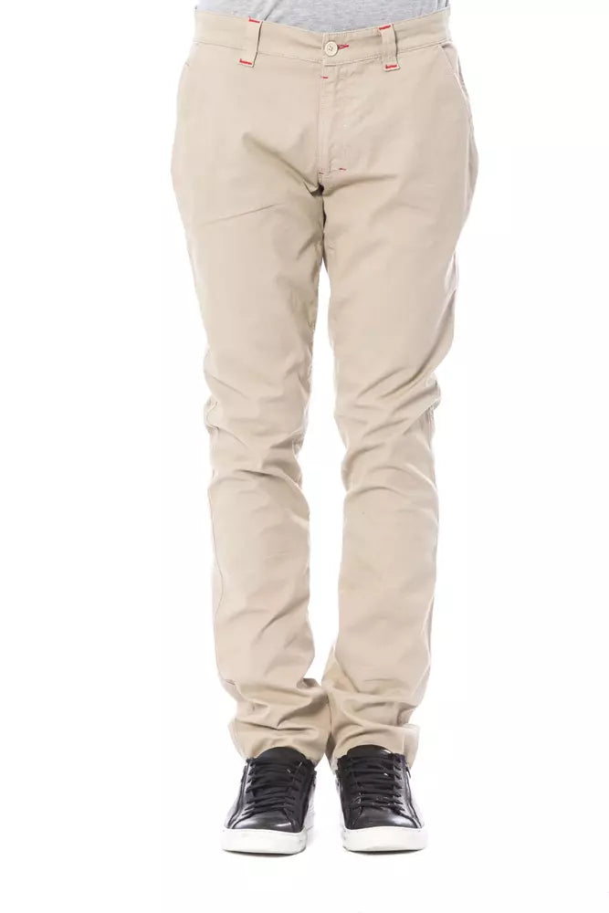 Verri Beige Chinohose aus Baumwolle für Herren