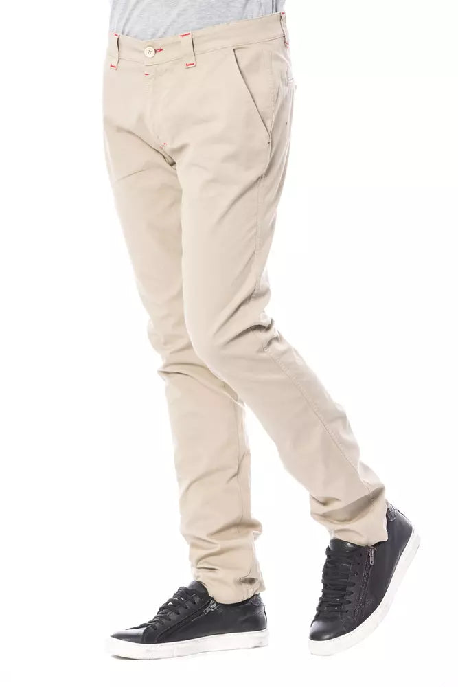 Verri Beige Chinohose aus Baumwolle für Herren
