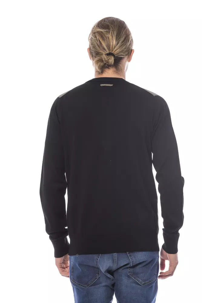 Verri Mehrfarbige Herren Strickjacke aus Wolle
