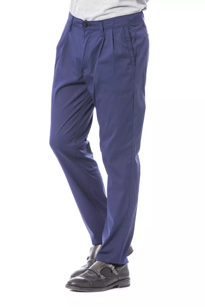 Verri Blaue Baumwollhose für Herren